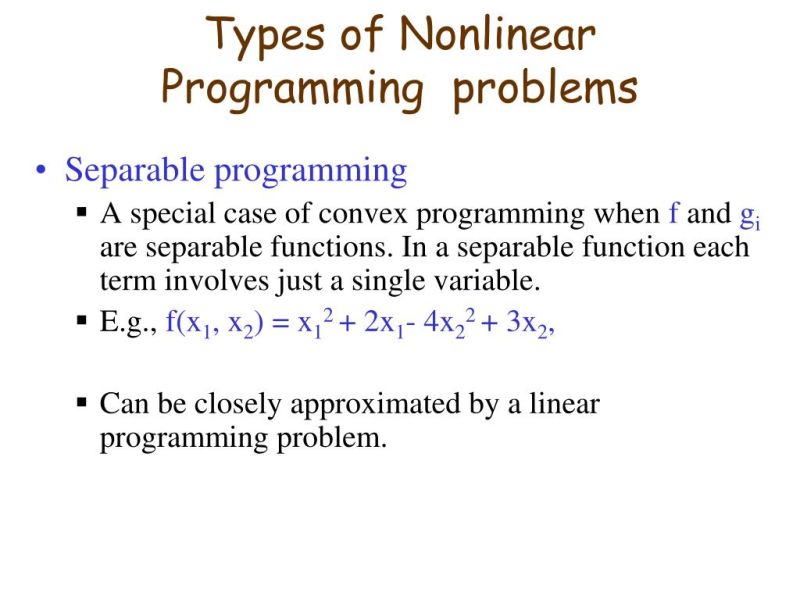 PPT - Nonlinear Programming PowerPoint Presentation, free download - ID ...