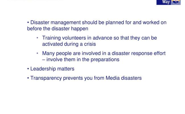 PPT - Disaster Response – Lessons Learned PowerPoint Presentation, Free Download - ID:4252111