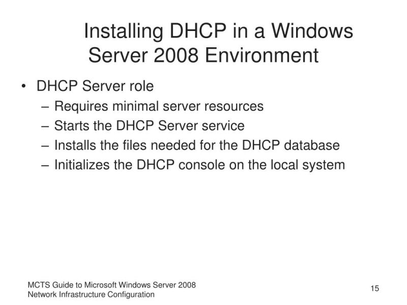 Solutions For Mcts Guide To Microsoft Windows Server 2008 Network Infrastructure Configuration - 4K Space Images for Desktop