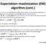 PPT - Expectation–maximization (EM) Algorithm PowerPoint Presentation ...