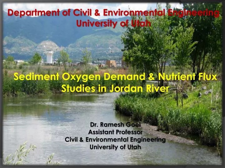 Ppt Department Of Civil Environmental Engineering University
