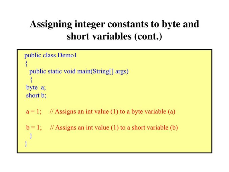 Numeric Literals And Named Constants Numeric Literals Numeric - Landscape Picture Collection - High Resolution Quality