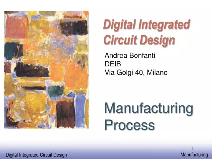Ppt Digital Integrated Circuit Design Powerpoint Ppt Digital Integrated Circuit Design Powerpoint