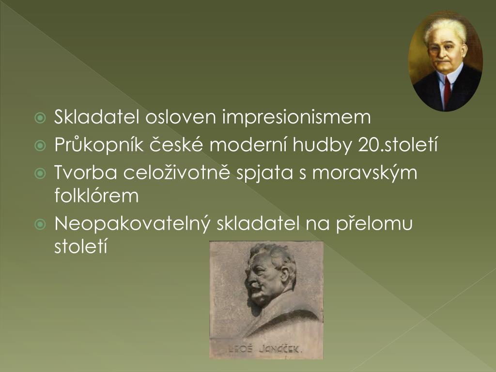 Ppt Leos Janacek Powerpoint Presentation Free Download Id 4513741