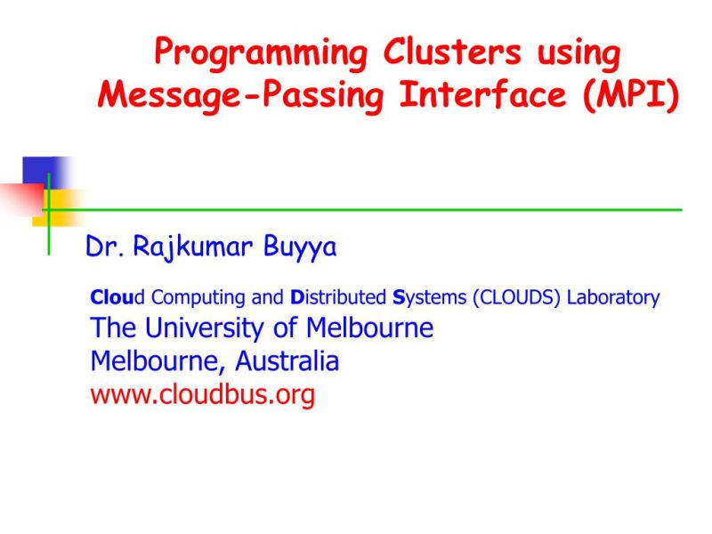 Pdf Using Mpi Portable Programming With The Message Passing Interface - Modern Full HD Abstract Photos | Free Download