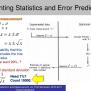 PPT - Counting Statistics And Error Prediction PowerPoint Presentation - ID:4807583