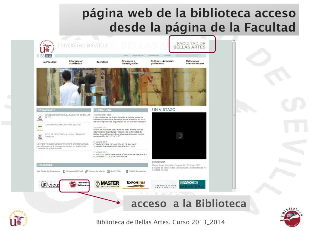 Ppt Bienvenidos A La Biblioteca De Bellas Artes Powerpoint Presentation Id 4822649