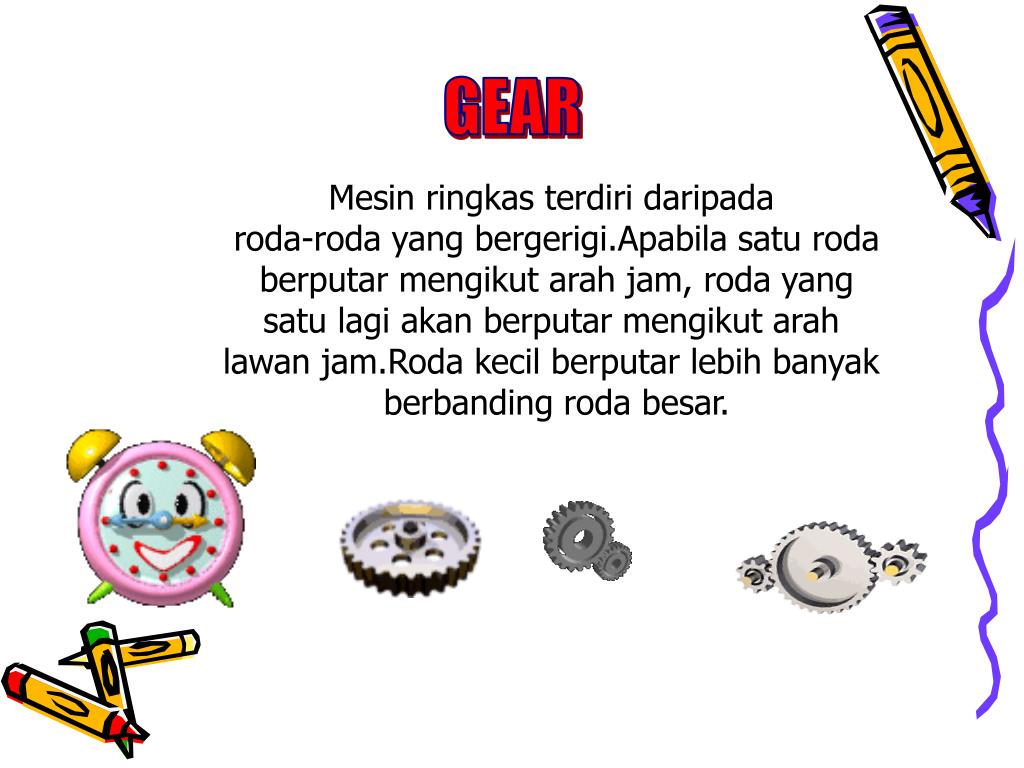 Mesin ringkas roda dan gandar biasanya mempunyai bahagian yang bergerak: Ppt Mesin Tahun 6 Powerpoint Presentation Free Download Id 4877200