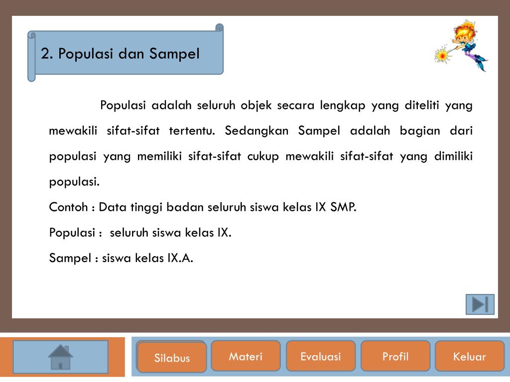 Data dan ukuran pemusatan data 4. Ppt Pokok Bahasan Statistika Matematika Smp Powerpoint Presentation Free Download Id 4892979