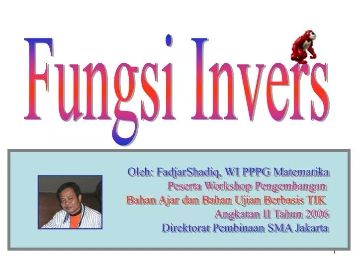 Dilakukan dan membagikan bahan ajar & lkpd melalui. Ppt Fungsi Invers Powerpoint Presentation Free Download Id 4968967