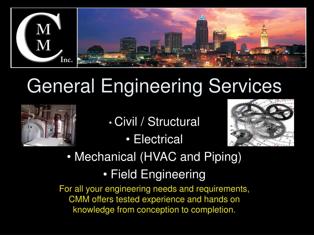 Ppt General Engineering Services Powerpoint Presentation Free
