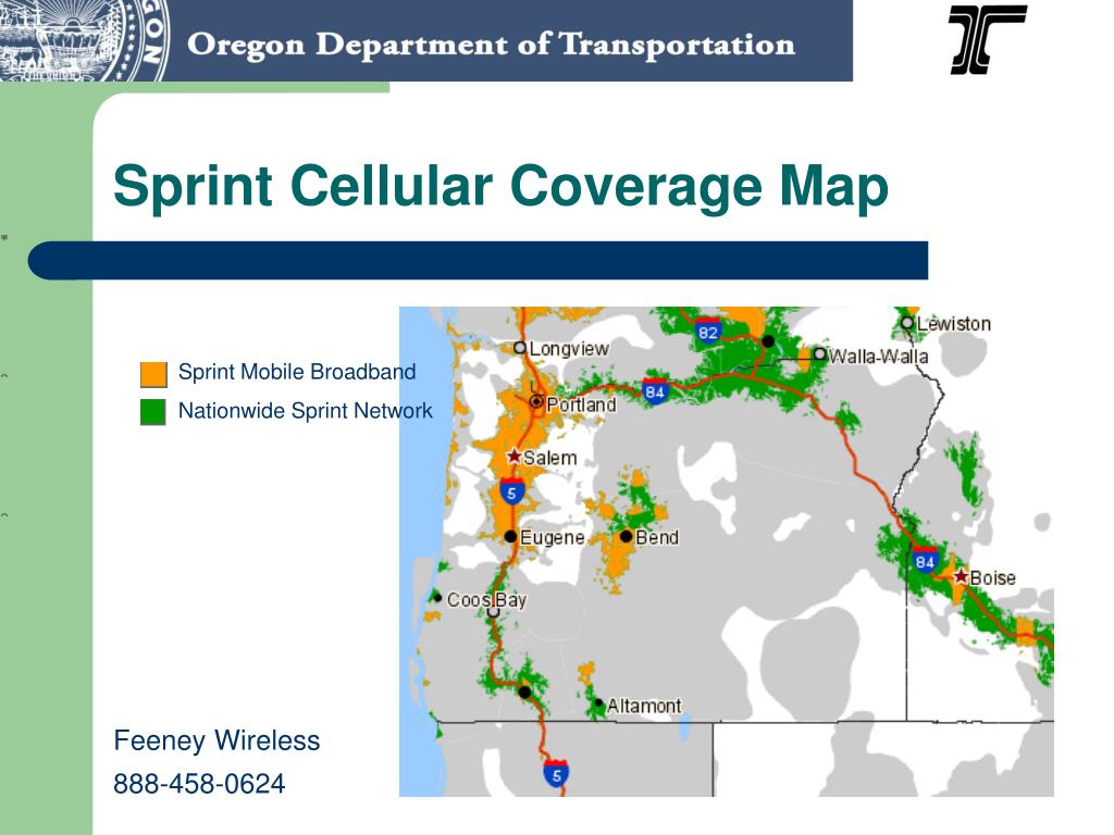 PPT Getting Setup To Use The ORGN PowerPoint Free Sprint Cellular Coverage Map L 