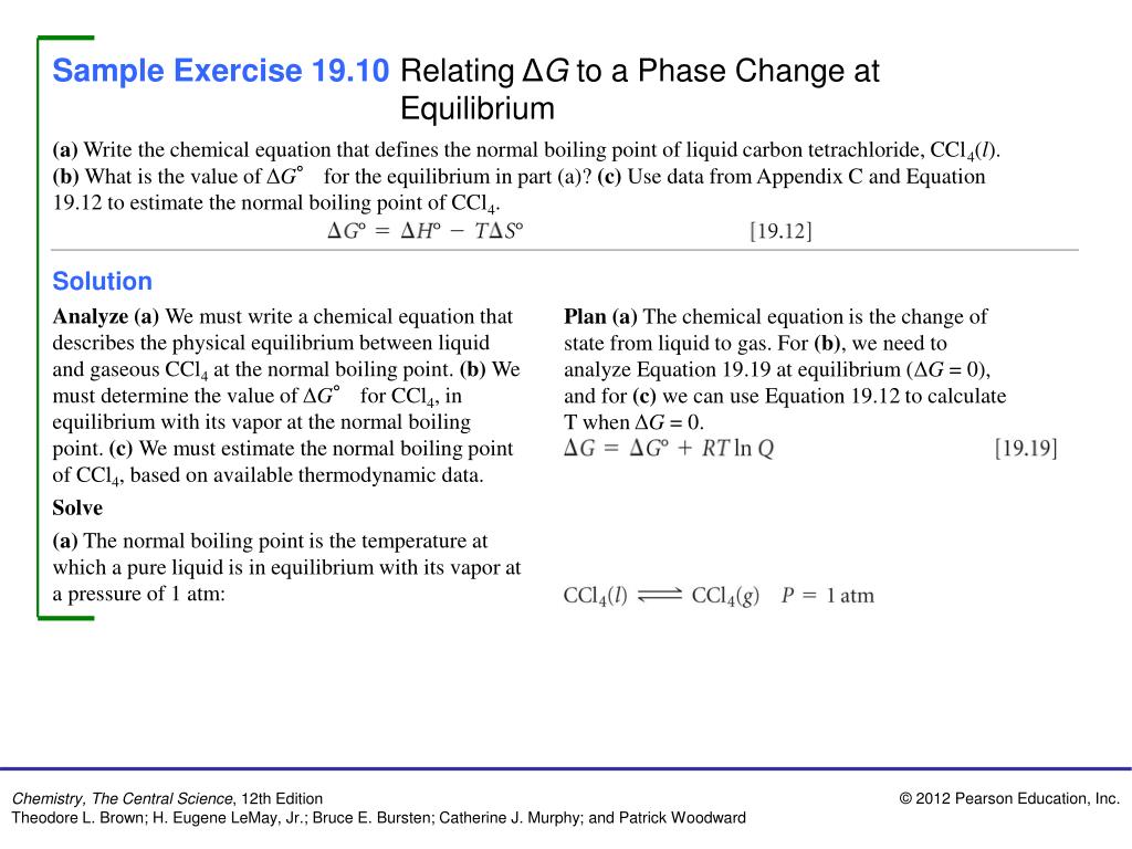 PPT - Sample Exercise 19.1 Identifying Spontaneous ... PPT - Sample Exercise 19.1 Identifying Spontaneous ...