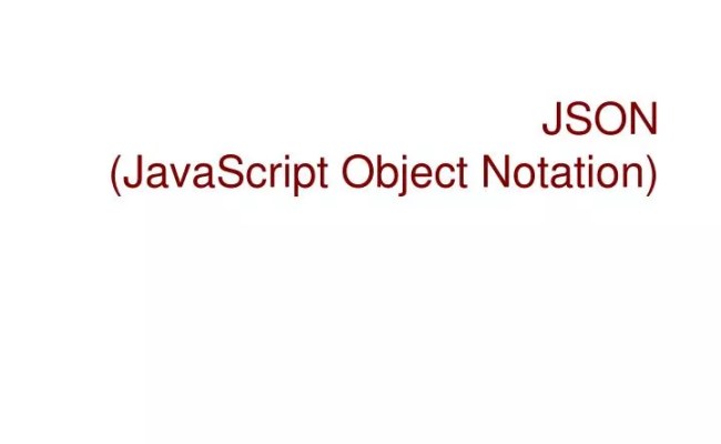 PPT - JSON (JavaScript Object Notation) PowerPoint Presentation, Free ...