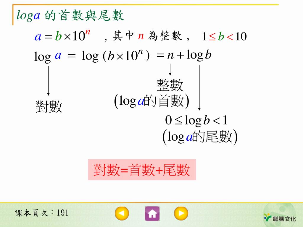 指數對數關係第十單元 Ttvu
