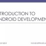 PPT - Introduction To Android Development PowerPoint Presentation, Free ...