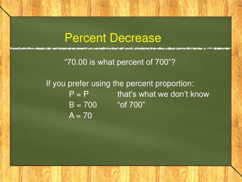 Ppt Percent Increase And Percent Decrease Problems Powerpoint - Ocean Photos - Incredible Mobile Collection