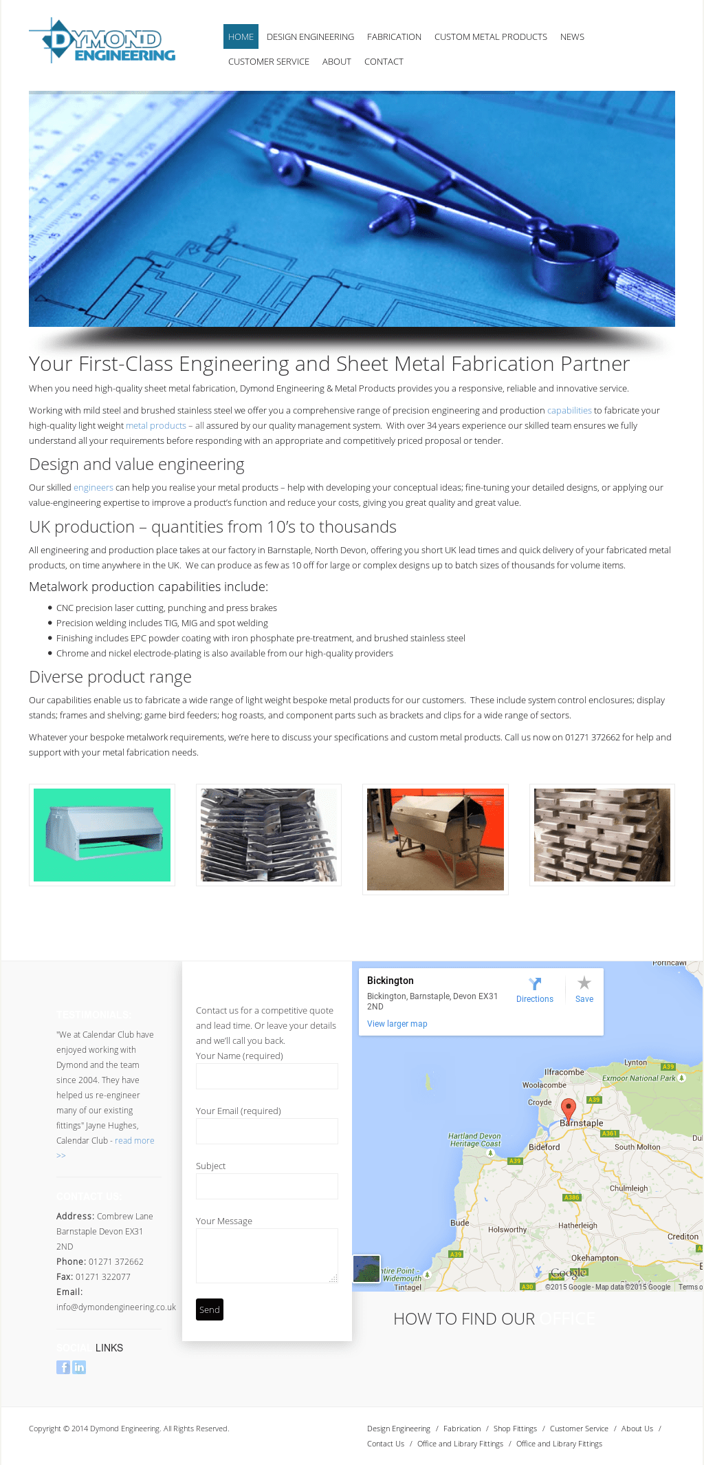 Dymond Engineering Metal Products Limited Competitors