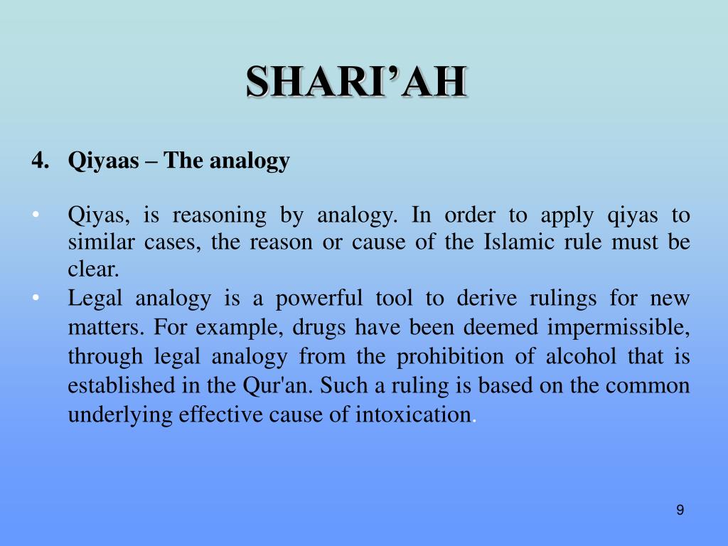 pic Qiyas Meaning In Urdu ppt szabist islamic banking finance instructor aneese aawan lecture 2 powerpoint presentation id 5412491