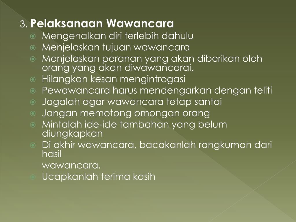 Implementasi pemanfaatan desain media ajar interaktif program microsoft power point dan ispring. Ppt Wawancara Dalam Bisnis Powerpoint Presentation Free Download Id 5431862