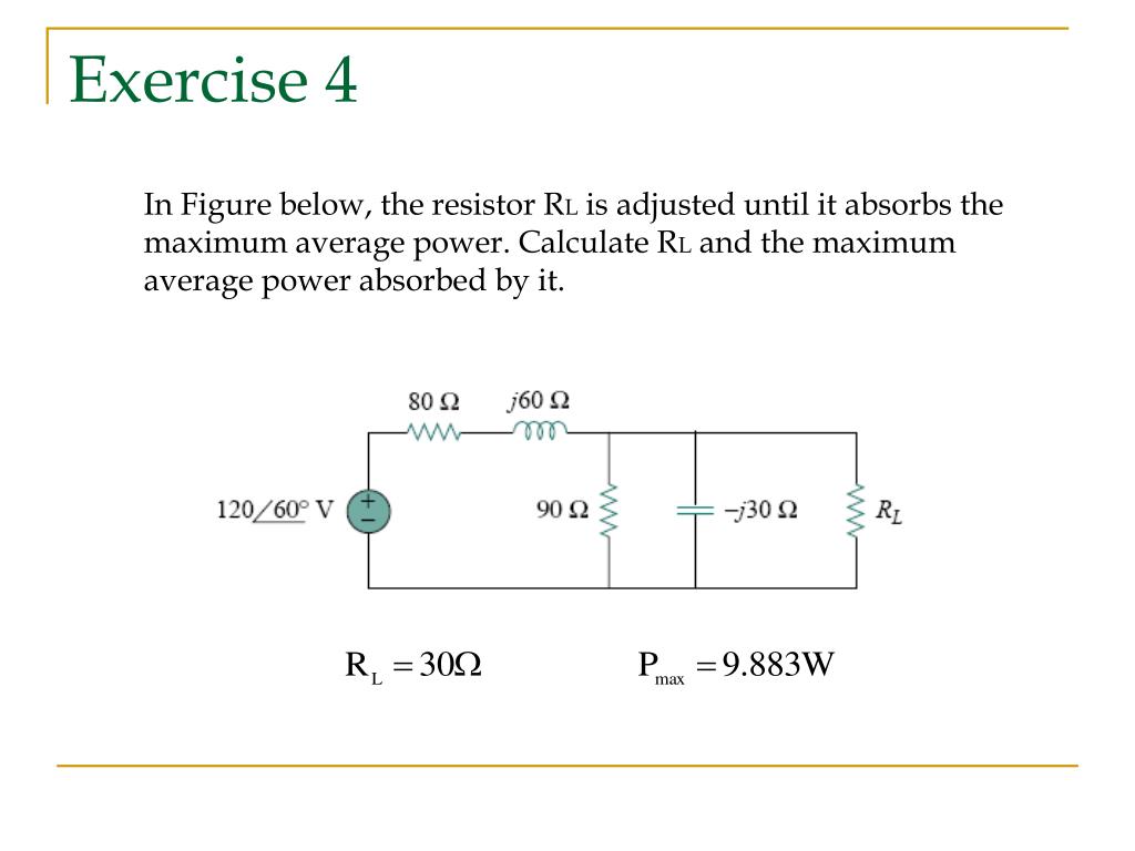 Ppt Ac Power Analysis Powerpoint Presentation Free