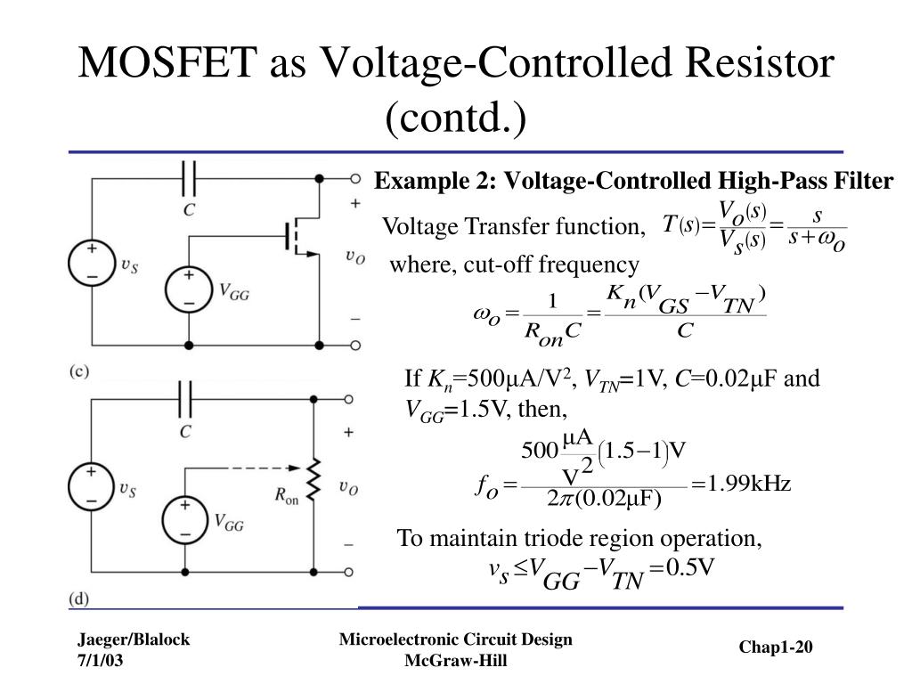 Ppt Chapter 4 Field Effect Transistors Powerpoint Ppt Chapter 4 Field Effect Transistors Powerpoint