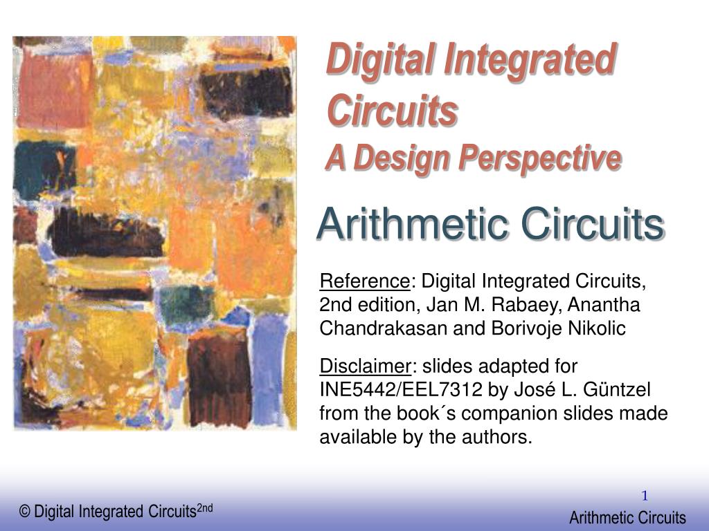 Ppt Digital Integrated Circuits A Design Perspective