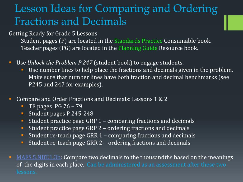 · tell students they will work with their partner to . Ppt Getting Ready For Next Year Fractions Decimals And Percents Powerpoint Presentation Id 5804148