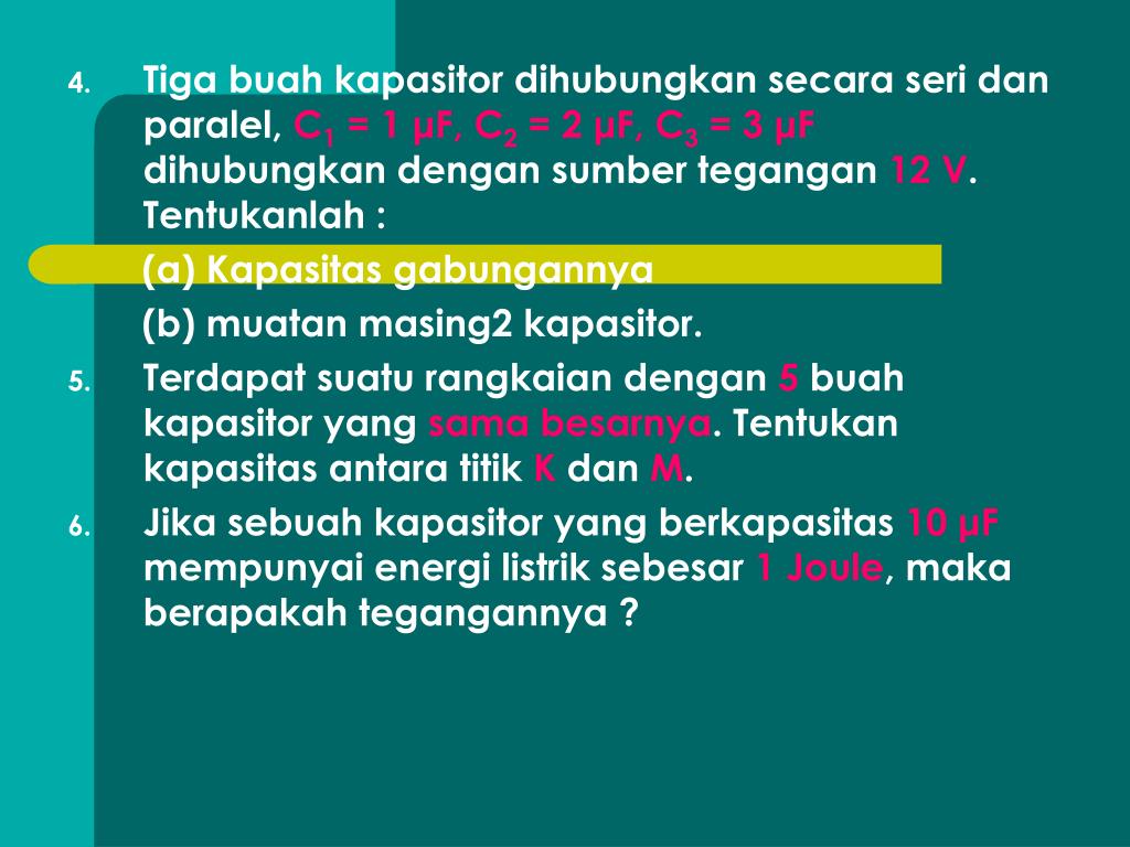 Ppt Kapasitor Dan Dielektrik Powerpoint Presentation Free