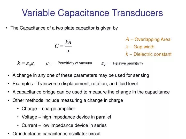 Chapter 6 Transducer Ppt Download
