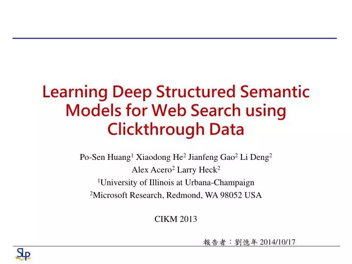 Ppt Learning Deep Structured Semantic Models For Web Search Using Clickthrough Data Powerpoint - Download Elegant Dark Design | 4K