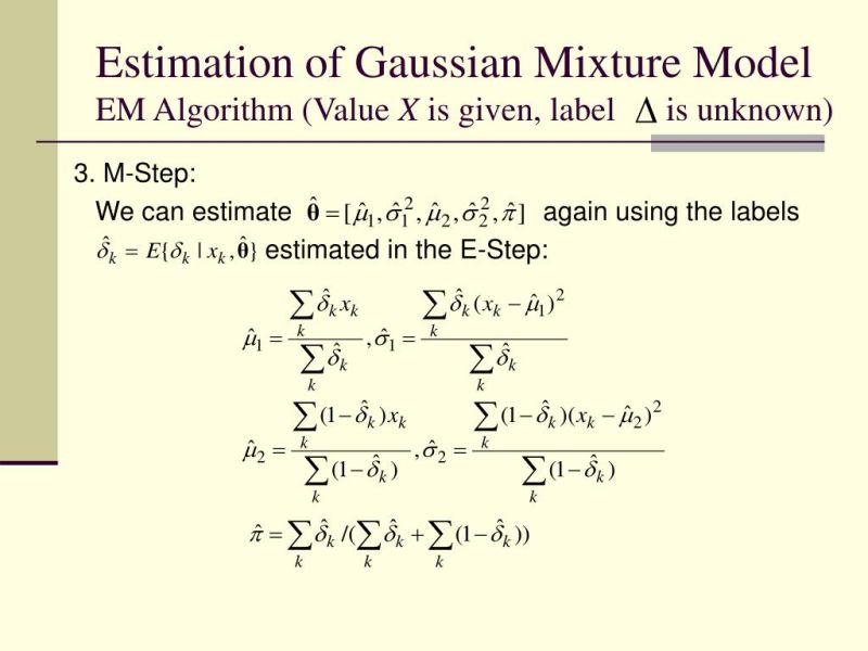 Em Algorithm For Gaussian Mixture Model With Background Noise File - Abstract Illustrations - Perfect Desktop Collection
