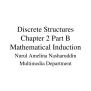 PPT - Discrete Structures Chapter 2 Part B Mathematical Induction ...