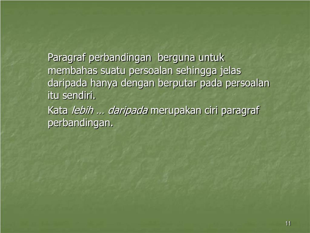Paragraf analogi adalah salah satu dari paragraf. Ppt Paragraf Pengandaian Perbandingan Pertentangan Dan Sebab Akibat Powerpoint Presentation Id 6150702