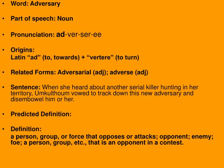 PPT - Word: Benevolent Part of speech: Adjective ... PPT - Word: Benevolent Part of speech: Adjective ...