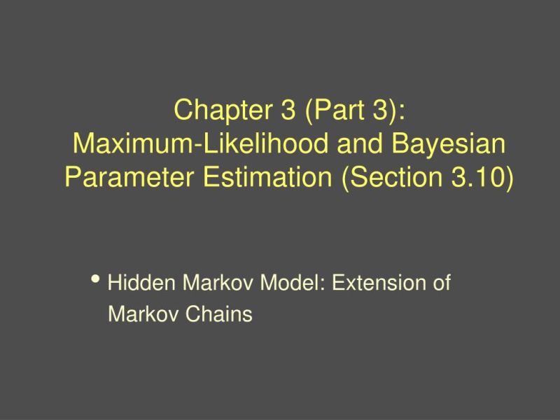 Chapter 7 Parameter Estimation Mas5052 Part 2 Likelihood And Linear - Premium Mountain Pattern Gallery - Full HD