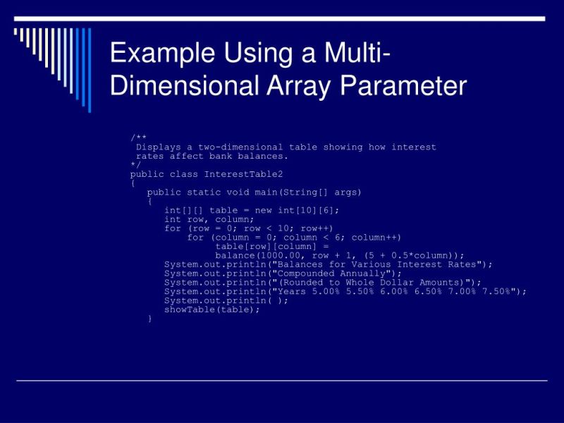 Lecture 8 2 Multi Dimensional Arrays Pdf Parameter Computer - Nature Texture Collection - 8K Quality