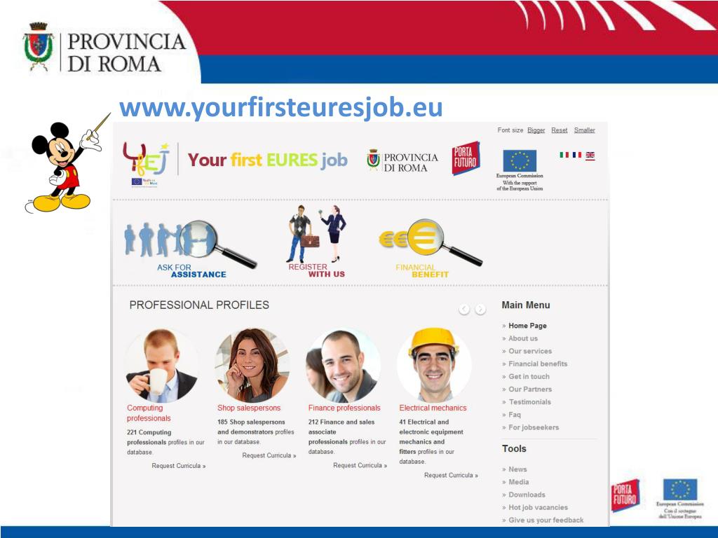 Ppt - Your First Eures Job Powerpoint Presentation, Free Download - Id:6541635 768_x_1024_jpg