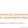 PPT - Numerical Summaries For Quantitative Data PowerPoint Presentation ...