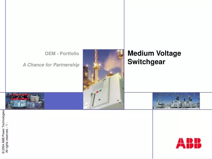 Ppt Medium Voltage Switchgear Powerpoint Presentation