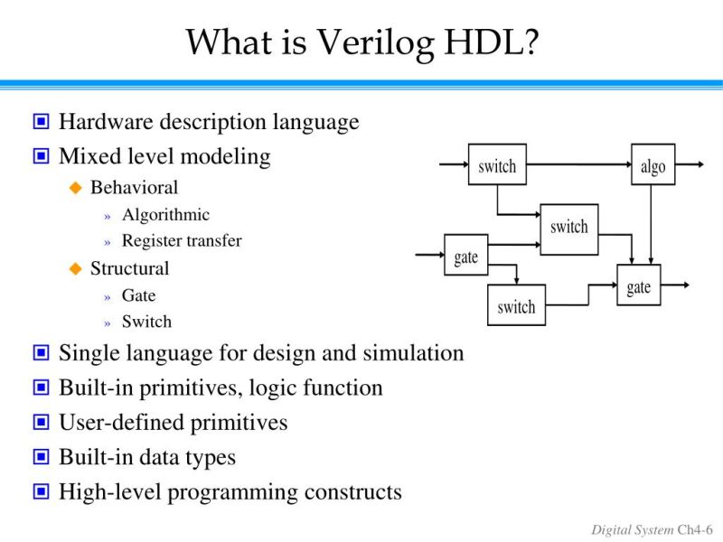 PPT - Verilog HDL PowerPoint Presentation, free download - ID:6771533