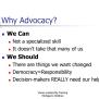 PPT - Advocacy In Public Policy Making PowerPoint Presentation, Free Download - ID:6813129