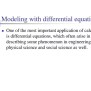 PPT - Modeling With Differential Equations PowerPoint Presentation ...
