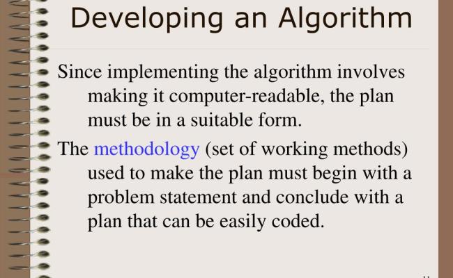 PPT - Problem Solving And Algorithm Design PowerPoint Presentation, Free Download - ID:6950701