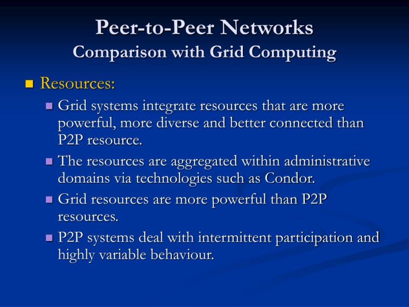 Grid Computing Material Pdf Grid Computing Peer To Peer - Ultra HD Gradient Art - Full HD