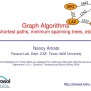 PPT - Graph Algorithms Shortest Paths, Minimum Spanning Trees, Etc ...