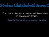 Ppt Firebase Chat Android Source Code App Powerpoint Presentation