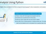 Ppt Python For Data Analysis Python Pandas Tutorial Learn Python