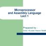 PPT - Microprocessors, Microcontrollers, And Computer Architecture ...