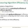 PPT - Algorithm Efficiency: Measuring, Comparing, And Understanding ...